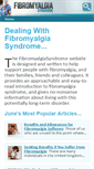 Mobile Screenshot of fibromyalgiasyndrome.co.uk